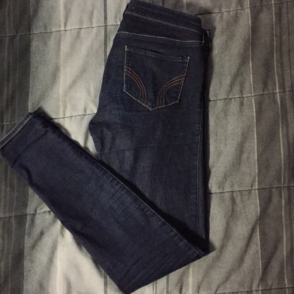 Darkwash Hollister Jeggings